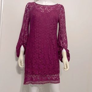 Laundry by Shelli Segal lace mini dress